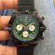Perfect Replica Breitling Chronomat B01 Man Watch Black Case Green Dial (5)_th.jpg